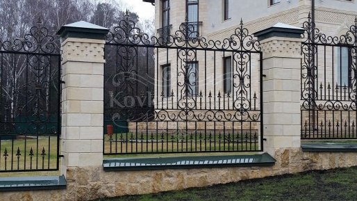 Кованый забор недорого от 6000 руб.