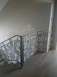 Кованые перила Арт Деко